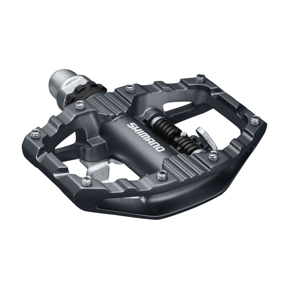 Shimano PD-EH500 Single-Sided SPD Pedals with SH56 Cleats, Dark Grey