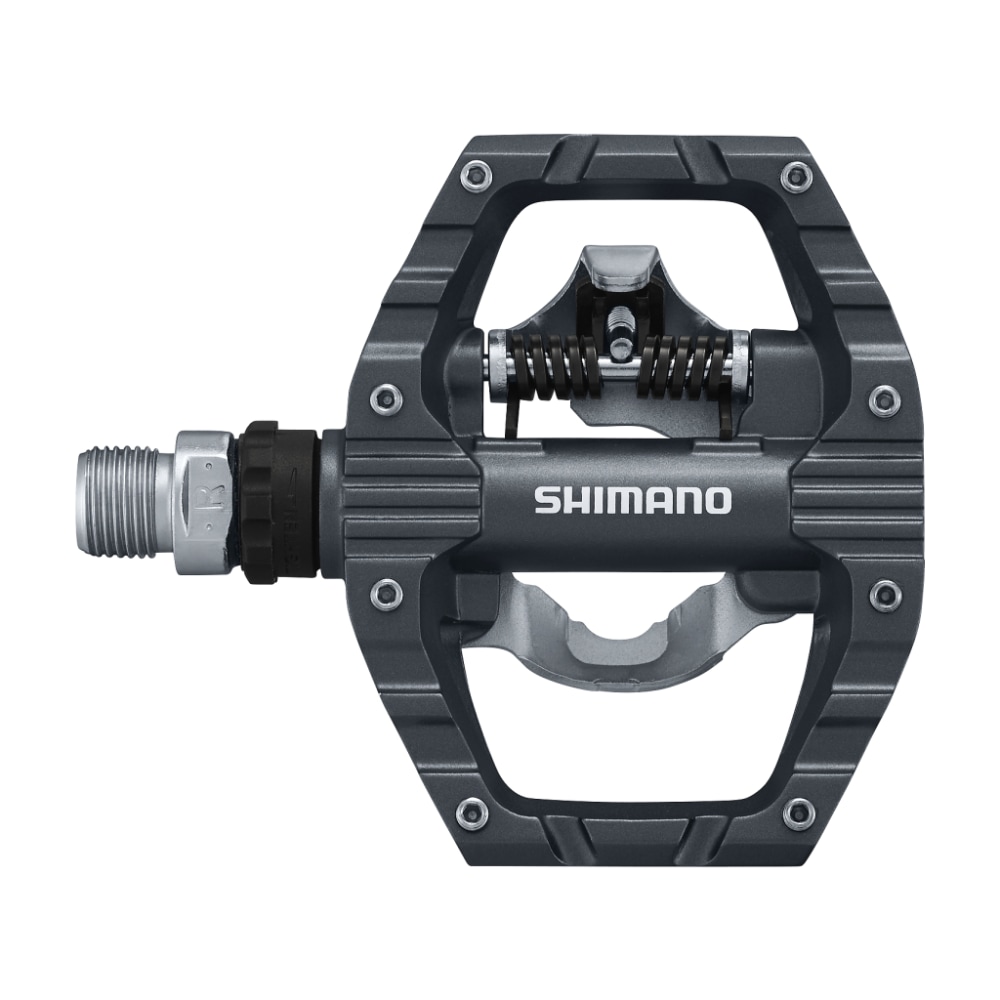 Shimano PD-EH500 Single-Sided SPD Pedals with SH56 Cleats, Dark Grey