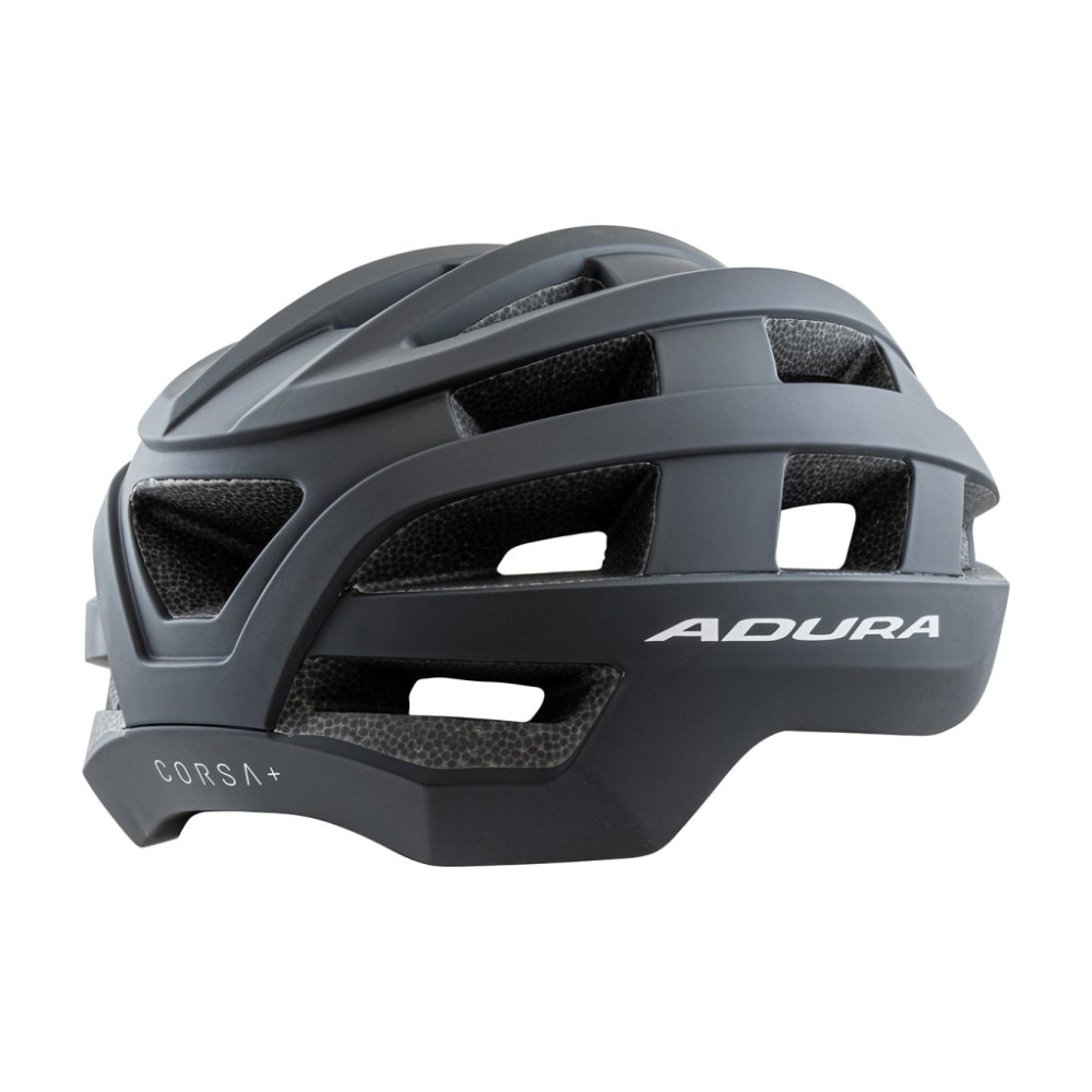 Adura Corsa+ Shield-X Helmet, Matte Black, Large