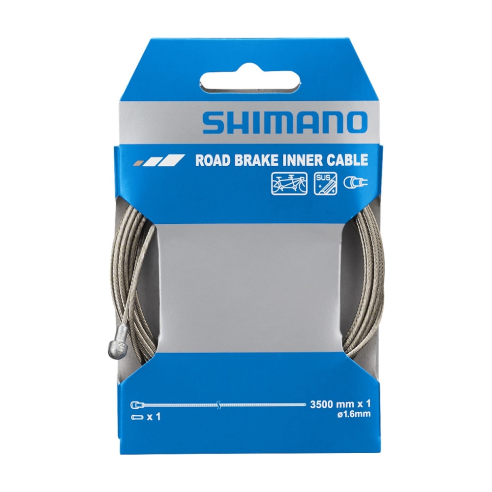 Shimano Stainless Tandem Road Brake Cable -  1.6 x 3500mm