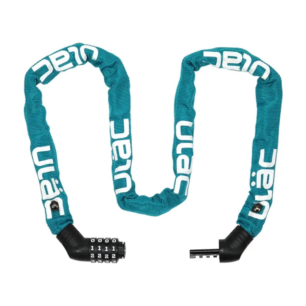 ULAC Street Fighter Combination Chain Lock, Teal