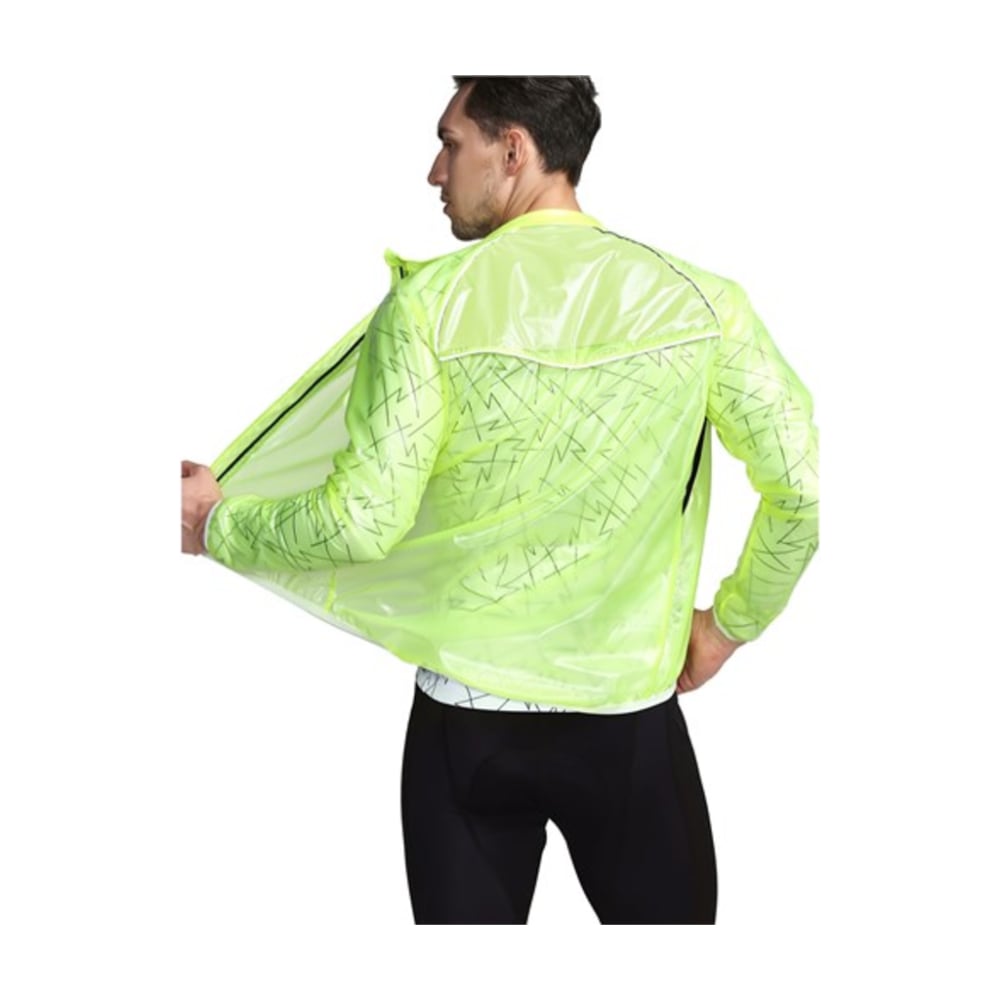 Cyclehaus Raincoat, Fluorescent Green, Small