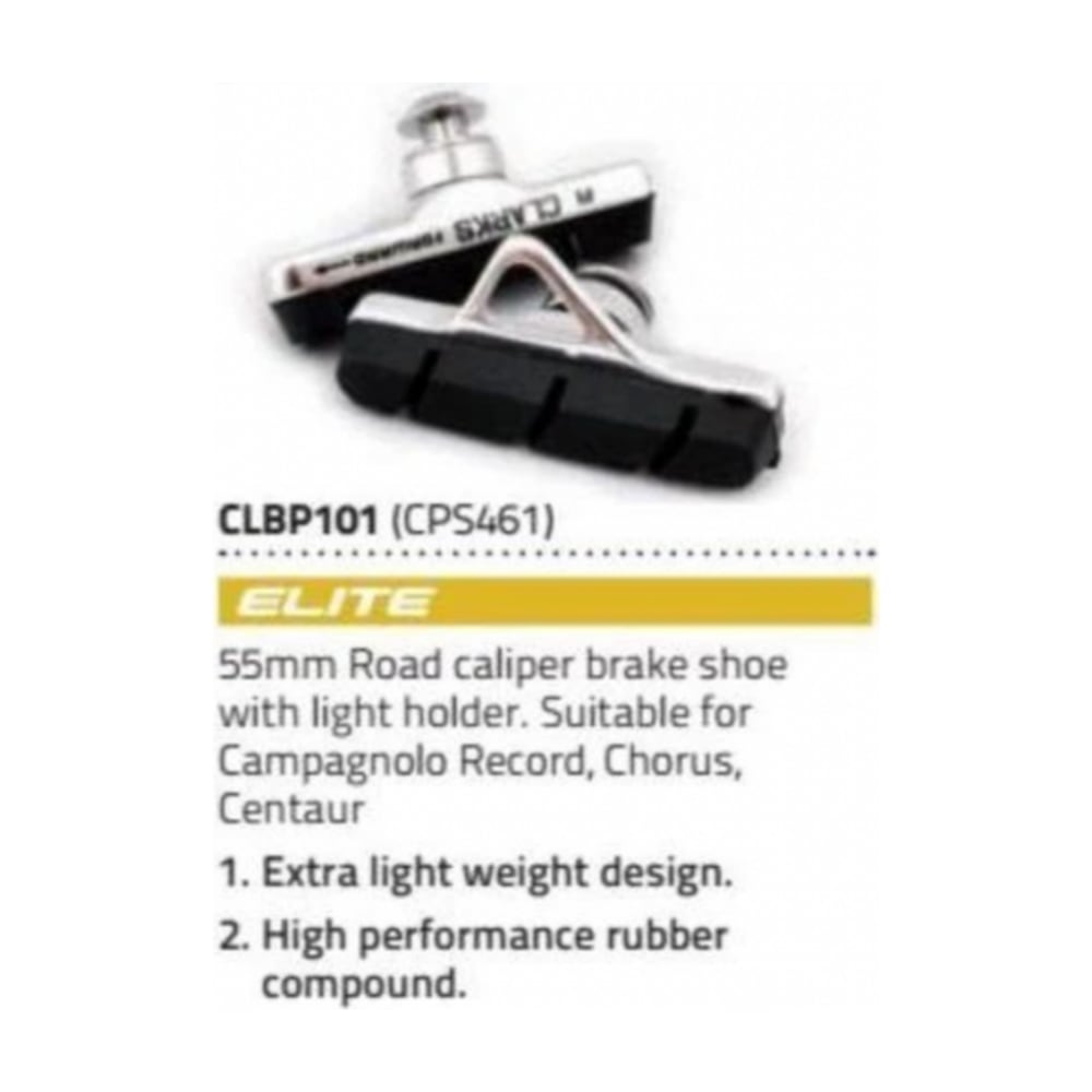 Elite Road Brake Pad for Campagnolo, Silver