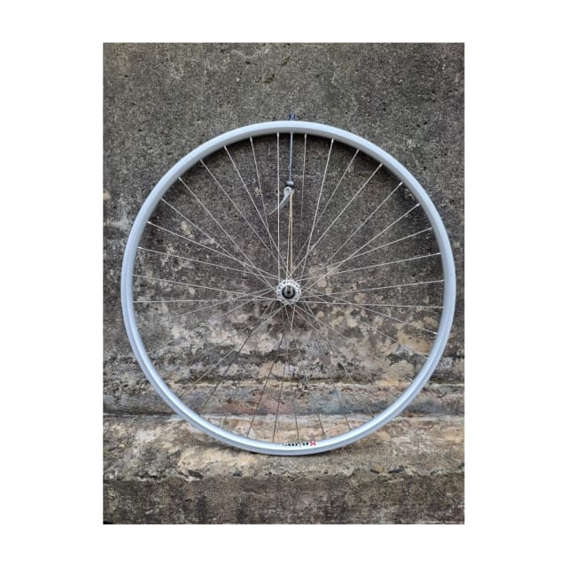 Bicycle Parts Wholesale Wheel 27 x 1.14 Front QR 100mm Silver Loose Ball Joytech Hub