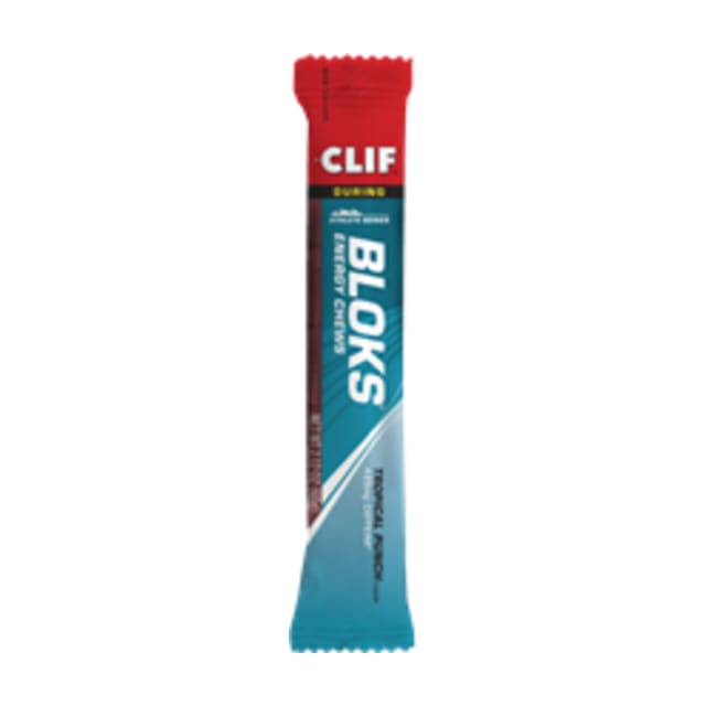 Clif Shot Bloks - Sour Green Apple, with 25mg Caffeine