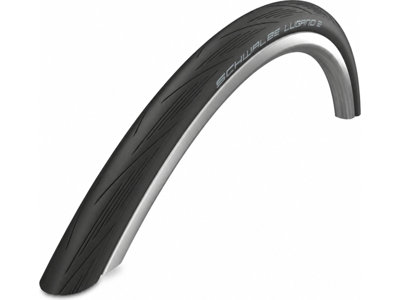 Schwalbe Lugano II K-Guard Wire Bead Tyre 700 x 25c, Black