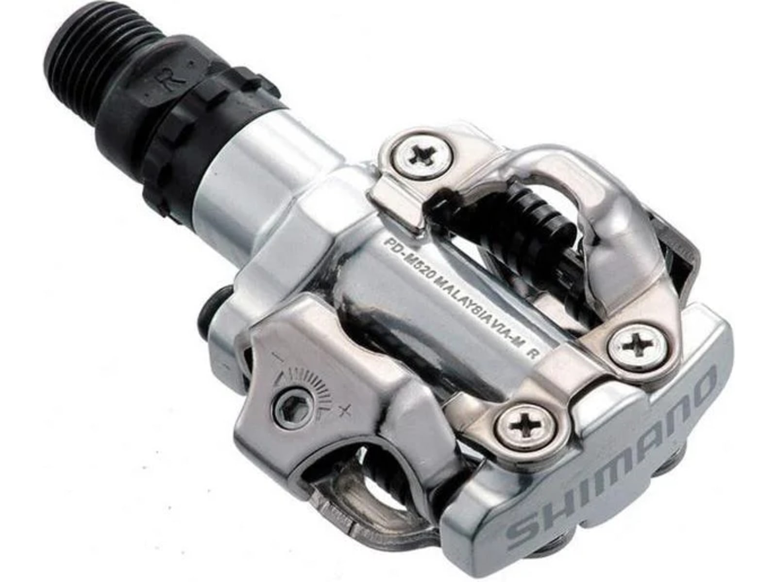 Shimano PD-M520 Clipless Pedals, Silver