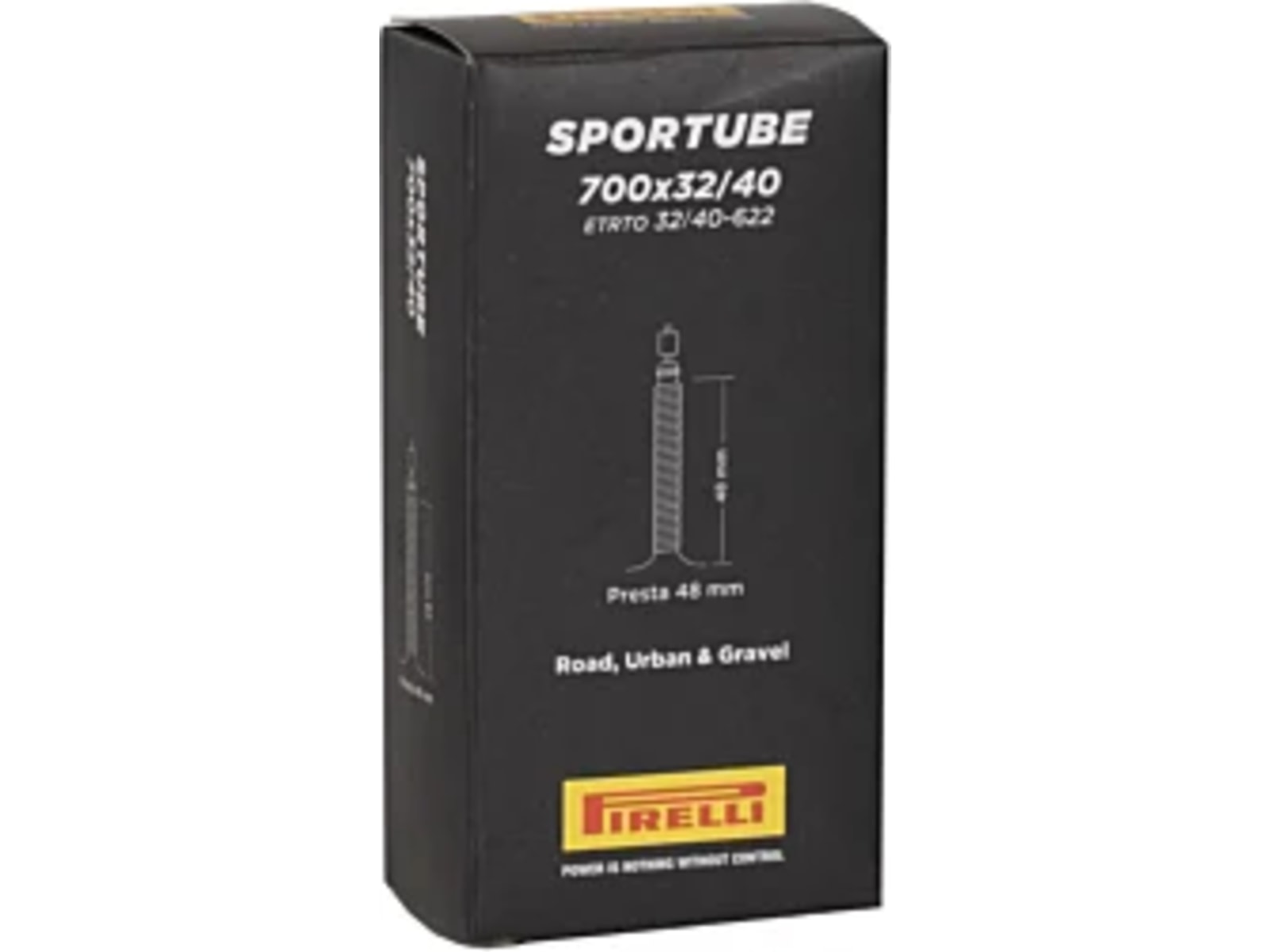 Pirelli SporTUBE 700 x 32-40 mm, Presta Valve 48 mm