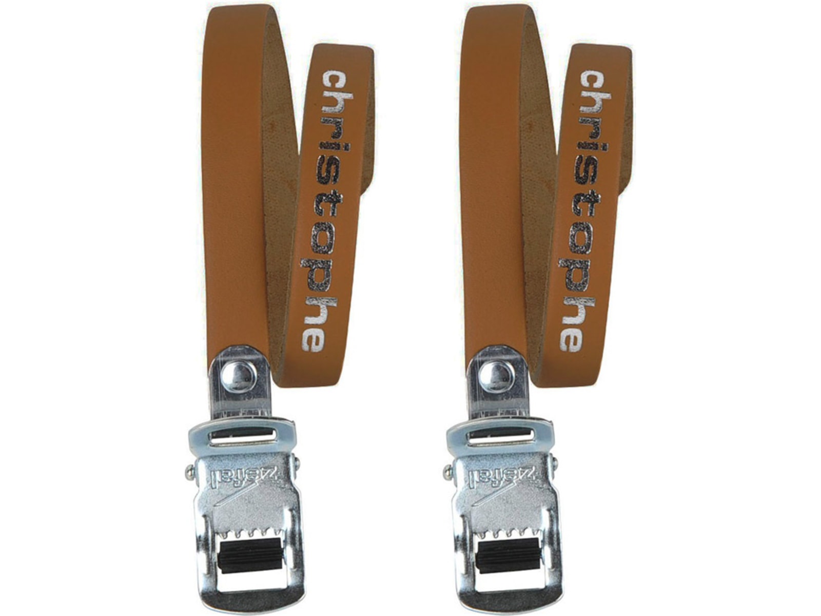 Christophe Leather Toe Straps, Brown
