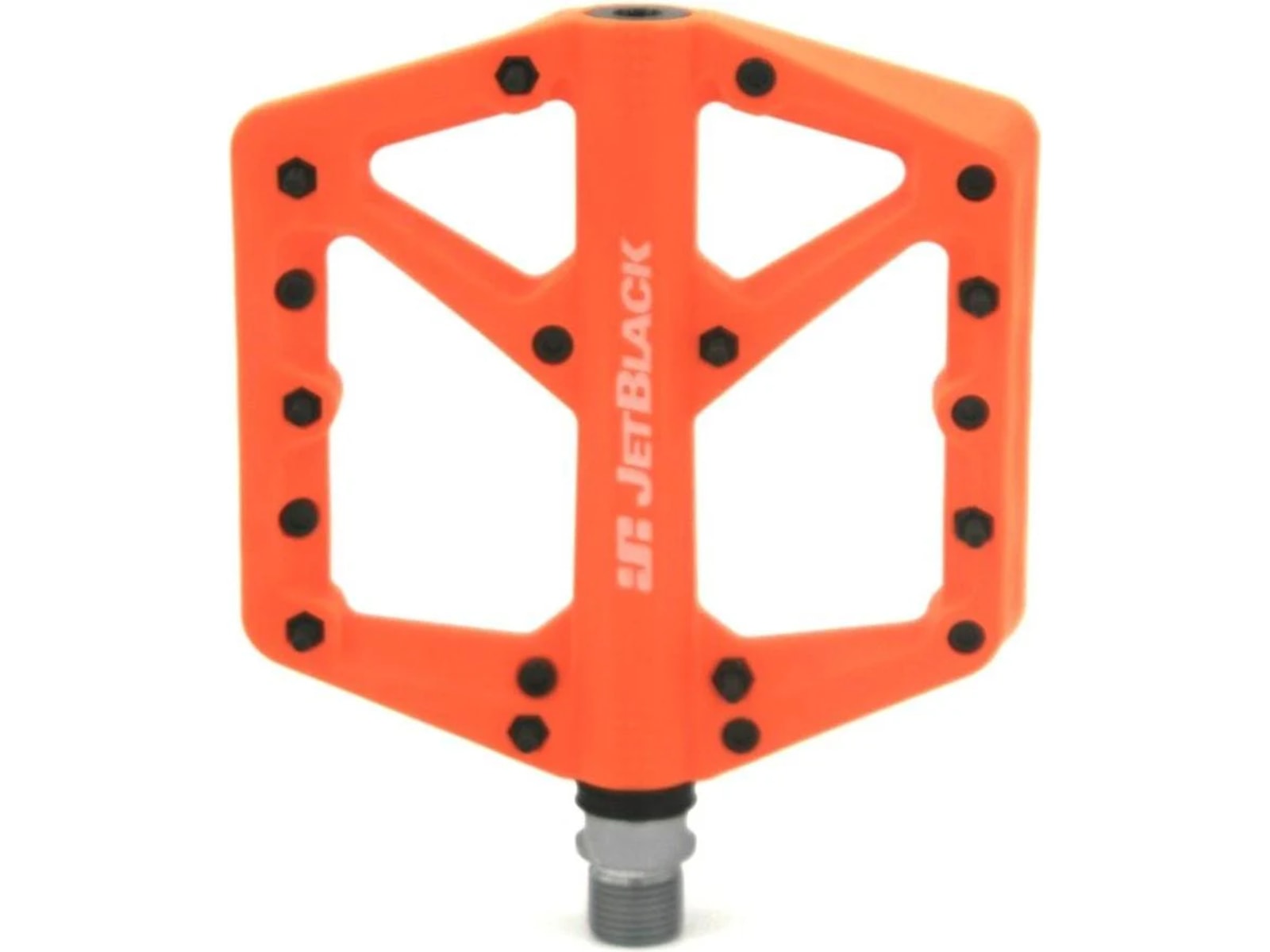 JetBlack Thermolite MTB Flat Pedals, Orange