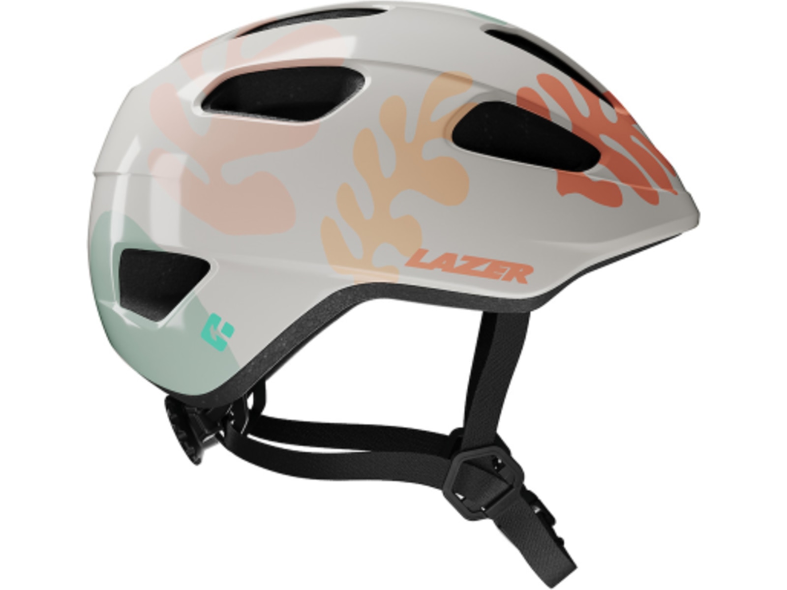 Lazer Nutz 2.0 KinetiCore Kids Helmet, Leaves
