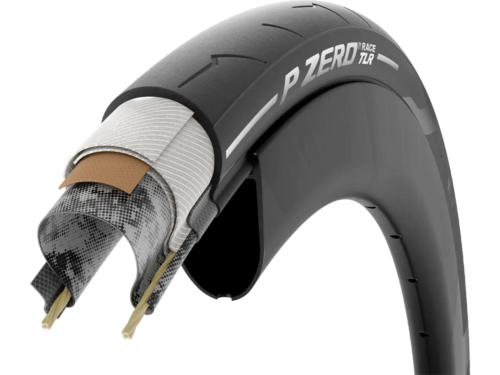 Pirelli P ZERO Race TLR Tyre 700 x 32c, Black