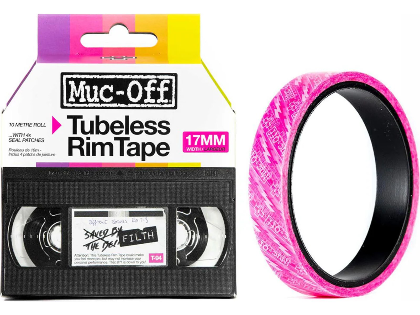 Muc-Off Tubeless Rim Tape 10 m x 17 mm
