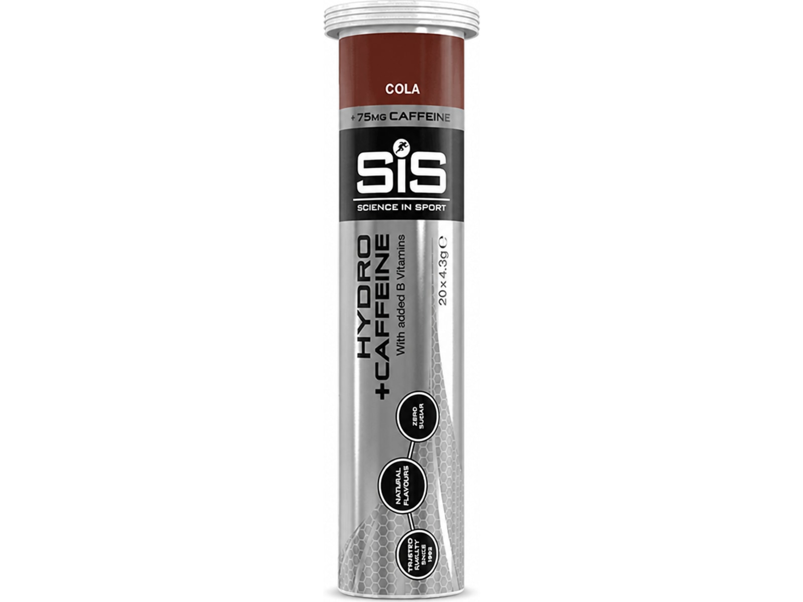 SiS GO Hydro Tablets 8 x 20 x 4 g, Cola & Caffeine