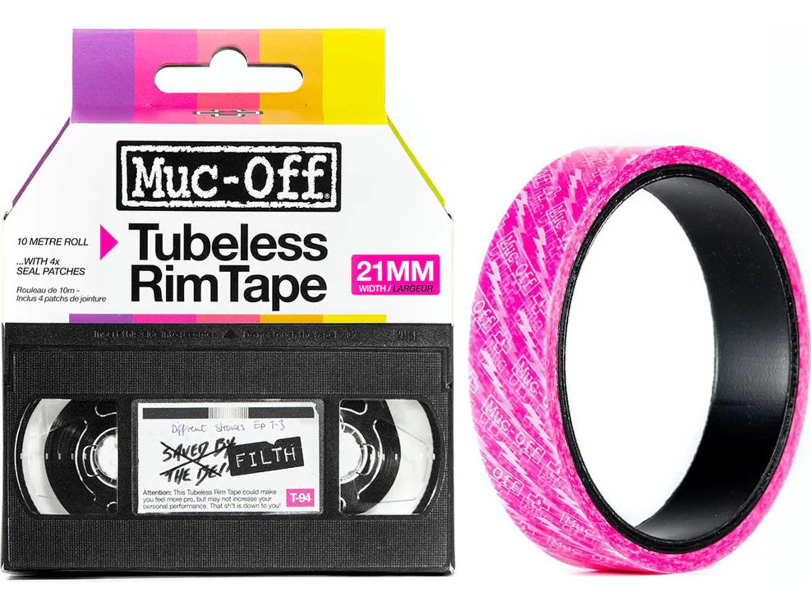 Muc-Off Tubeless Rim Tape 10 m x 21 mm