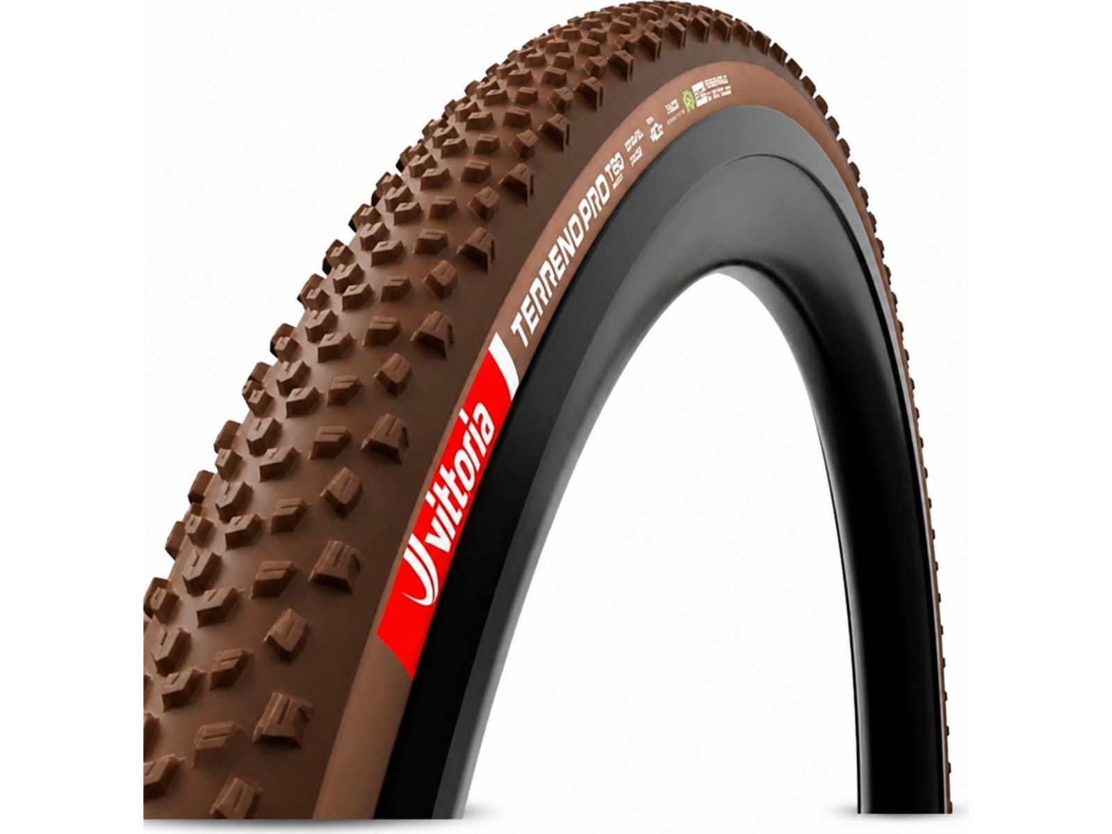 Vittoria Terreno T50 Mixed 700 x 45c Tubeless Gravel Tyre, Brown
