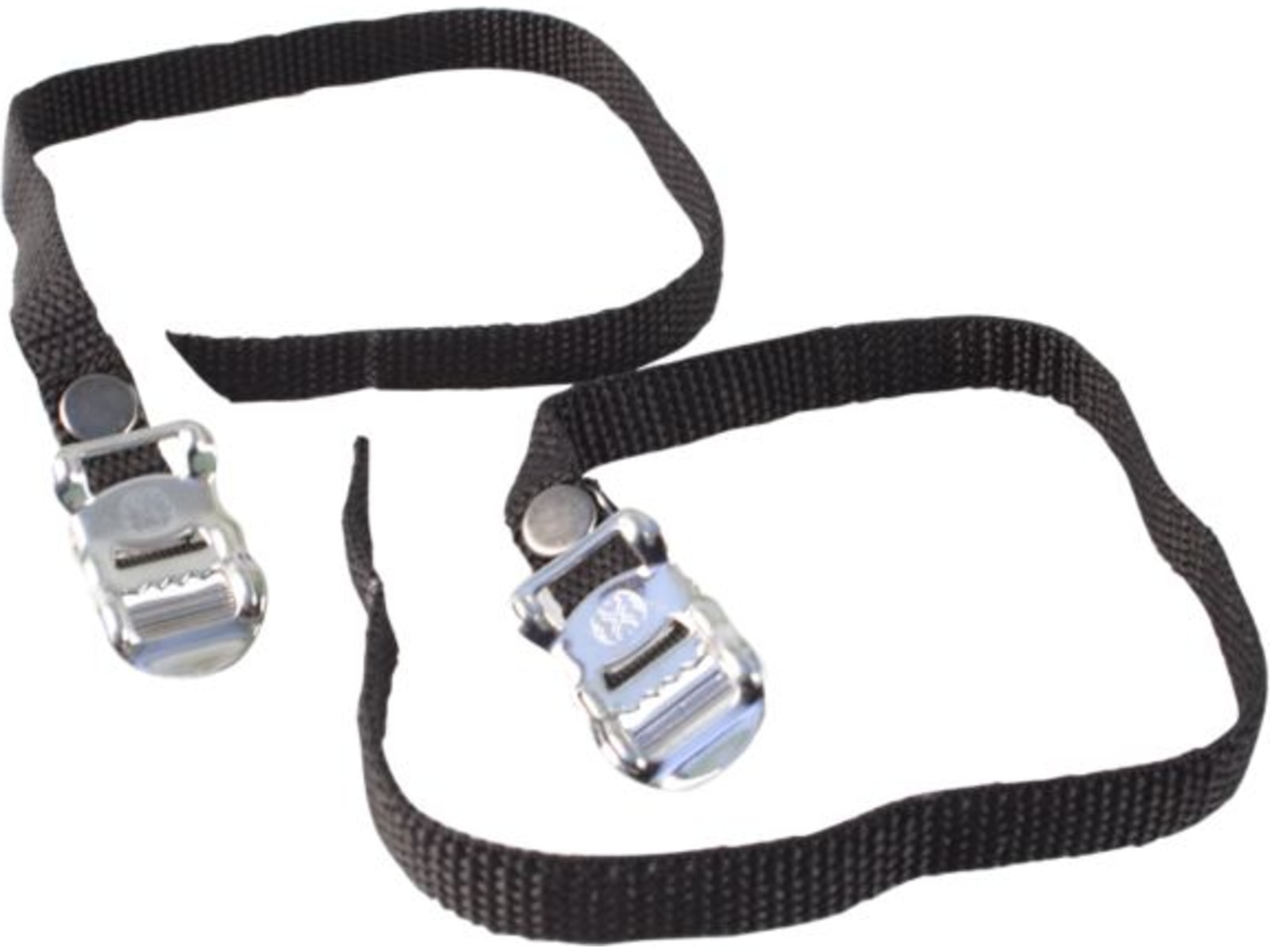 Nylon Toe Straps 450 mm, Pair, Black