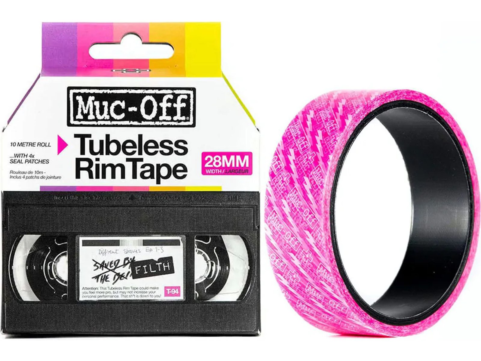 Muc-Off Tubeless Rim Tape 10 m x 28 mm