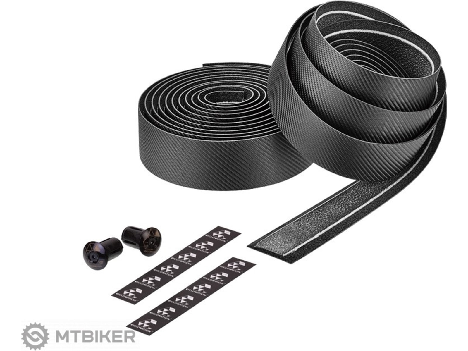 Ciclovation Advanced Seitex Carbon Bar Tape, Black