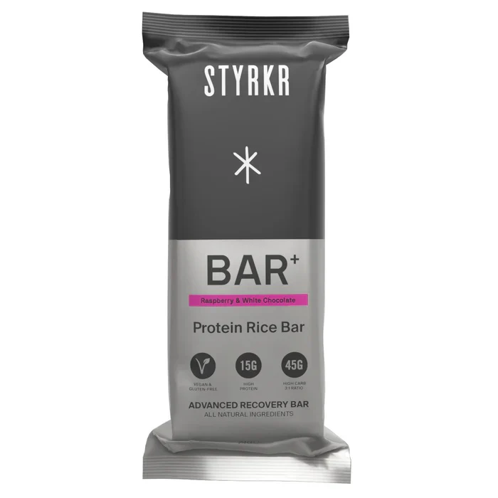 Styrkr Bar Raspberry White Chocolate primary product photo