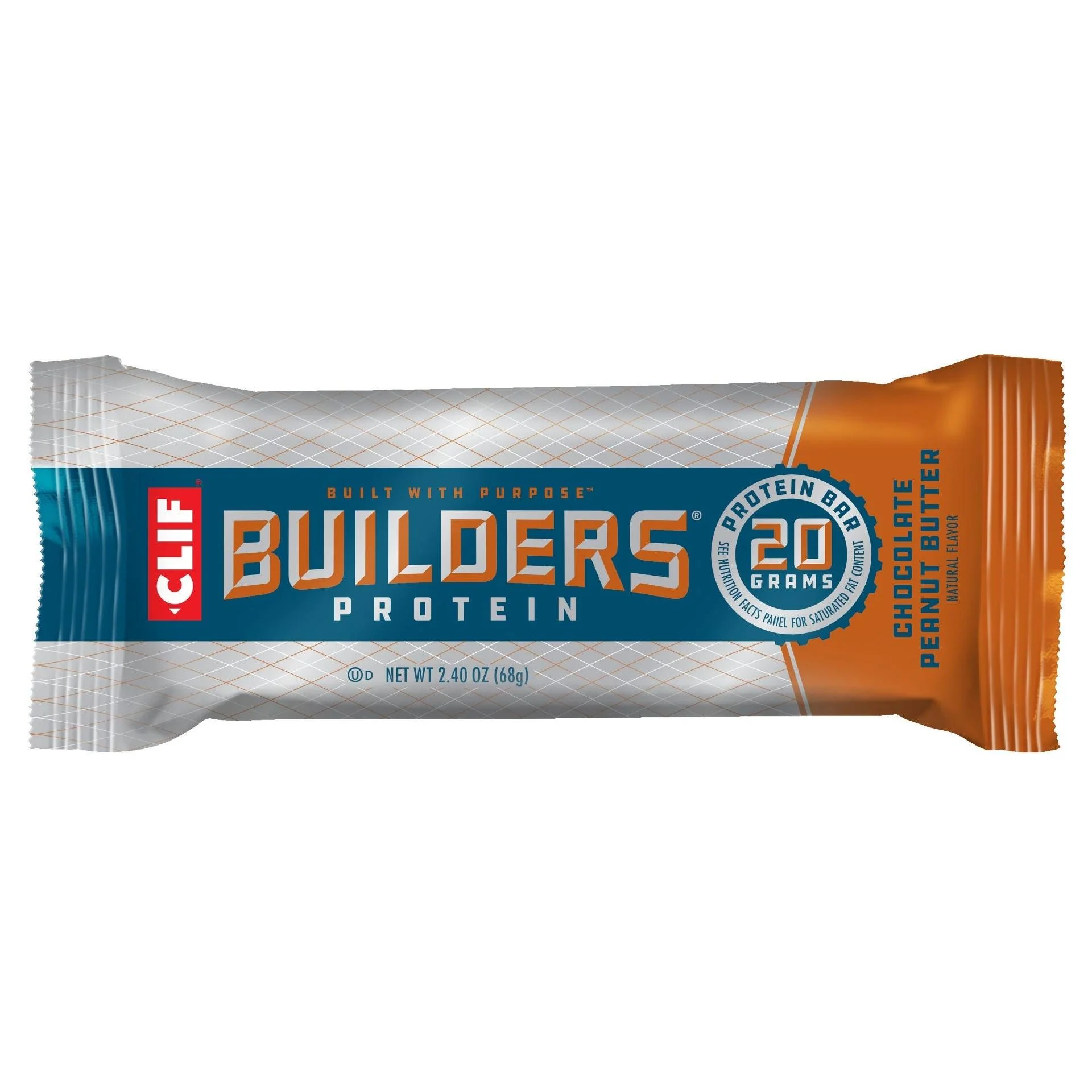 Clif Bar Builders Choc Peanut Butter 68g
