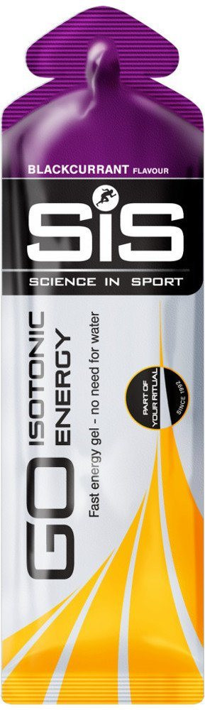 SIS GO Plus Isotonic Energy Gel 60ml Blackcurrant Single