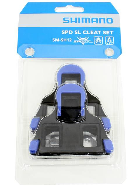 Generic Shimano SM-SH12 SPD-SL Cleat Set Front-Centre Pivot Blue