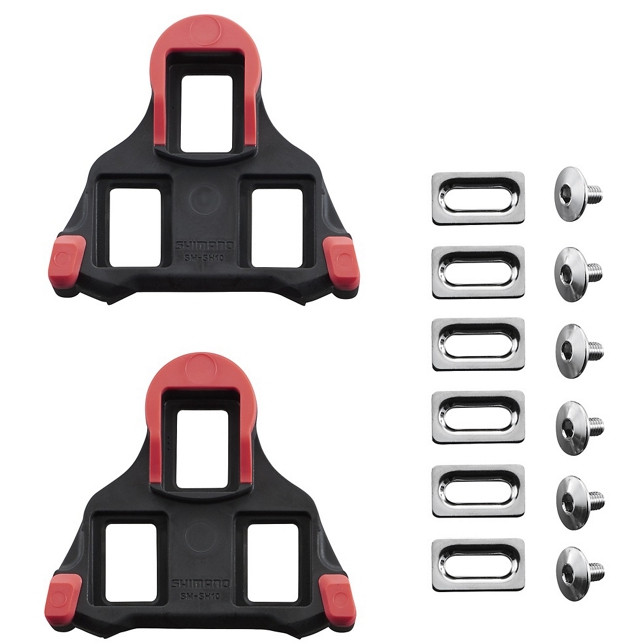 Generic Shimano SM-SH10 SPD-SL Cleat Set Red