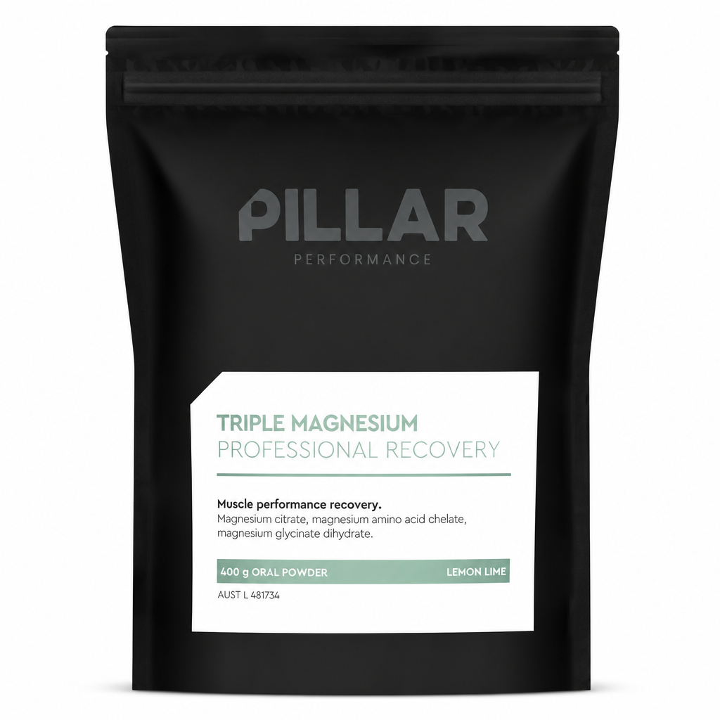 Pillar Triple Magnesium Powder - Lemon Lime - Volume Pack Pouch 400g primary product photo