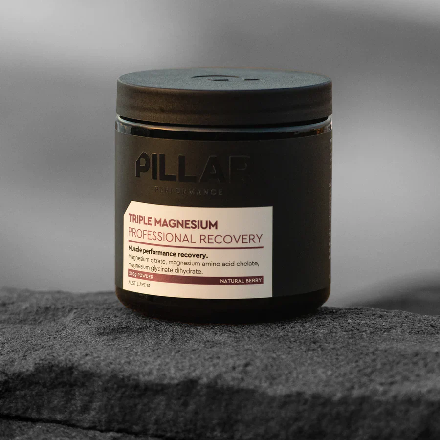 PILLAR Performance TRIPLE MAGNESIUM POWDER - Natural Berry
