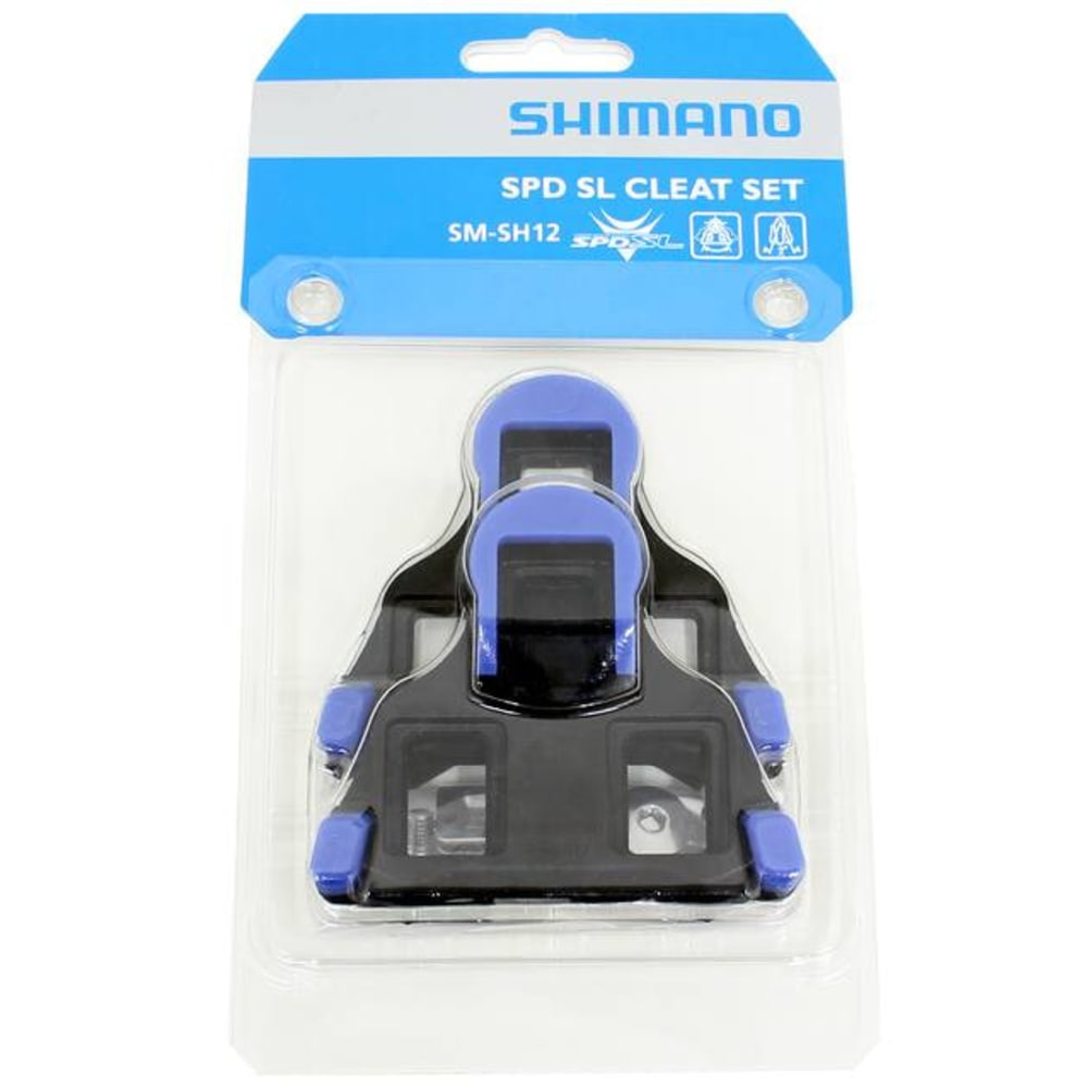 SM-SH12 Front Centre Pivot SPD-SL Cleat Set, Blue
