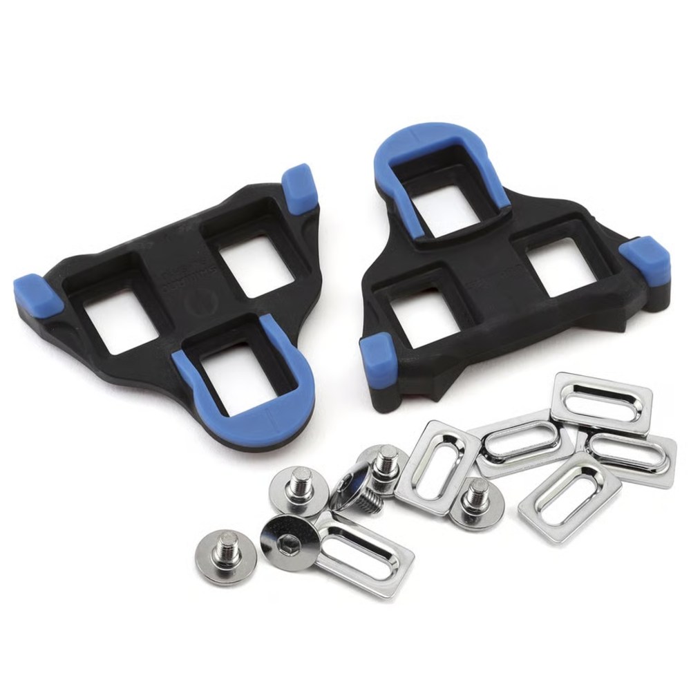 SM-SH12 Front Centre Pivot SPD-SL Cleat Set, Blue