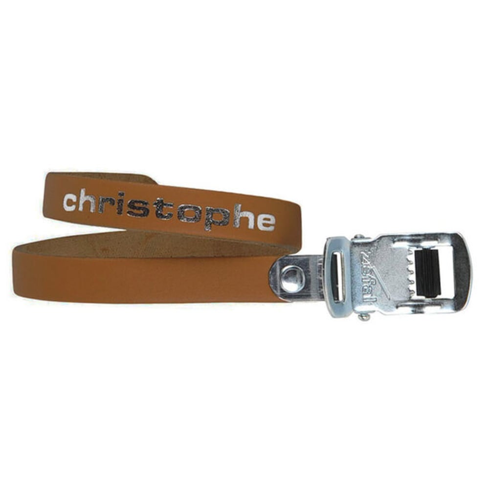 Christophe Leather Toe Straps, Brown