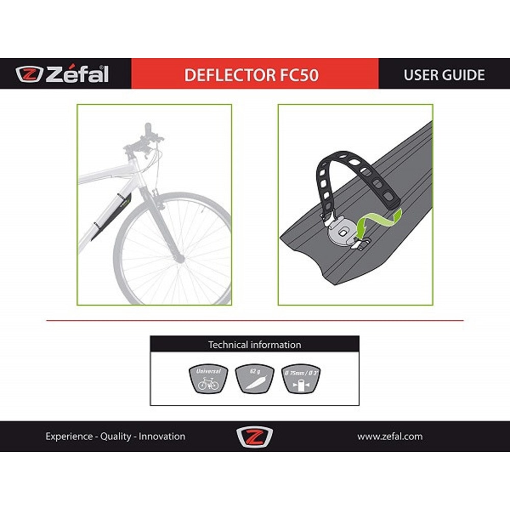 Zéfal Deflector FC50 Mudguard