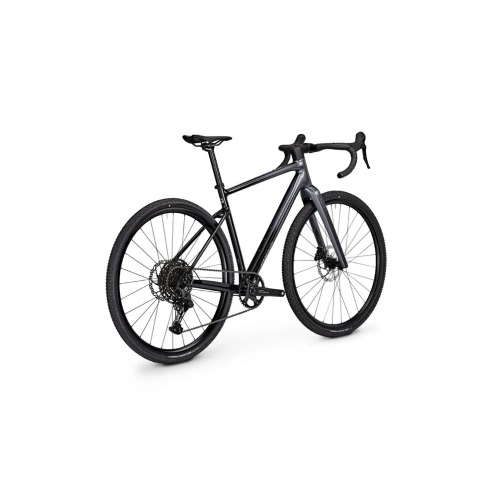 Focus Atlas 6.7 Gravel Bike, Steel Grey Diamond Black, Extra Large 58 cm