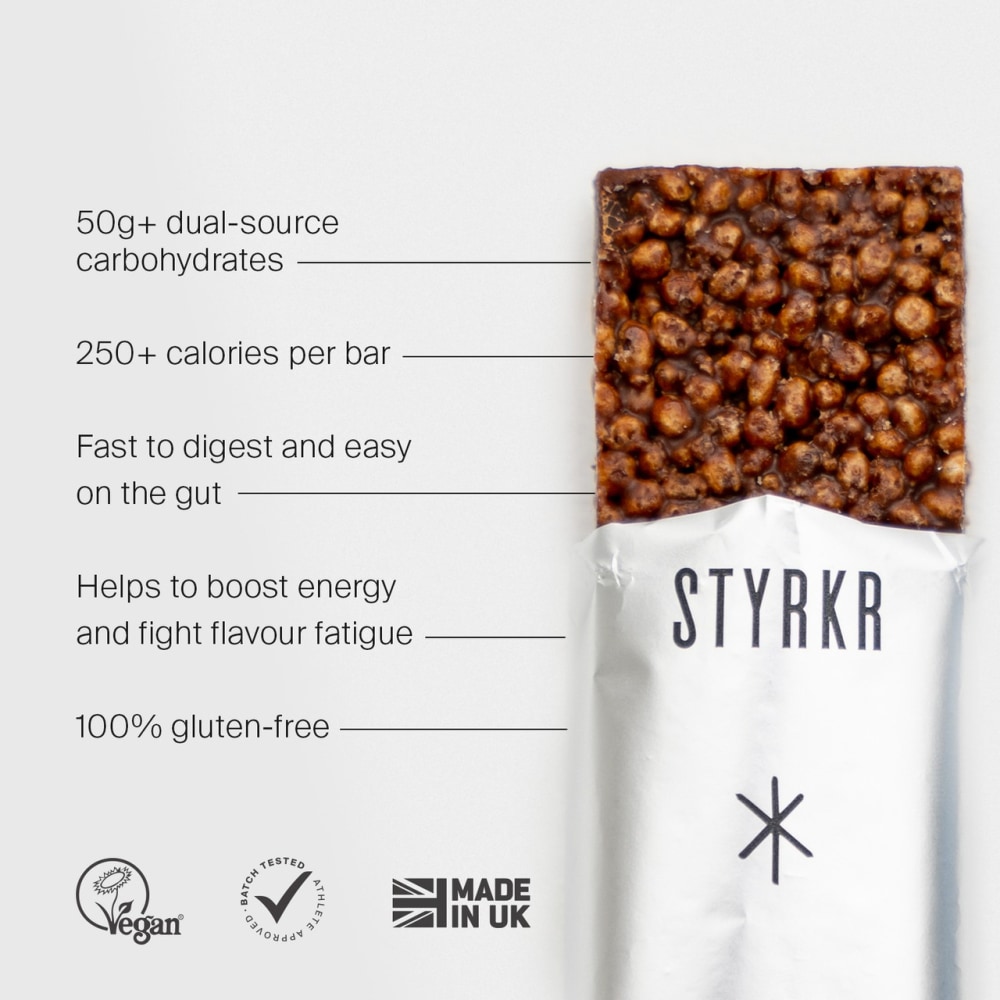 Styrkr BAR50 Energy Bar, Dark Chocolate Chip
