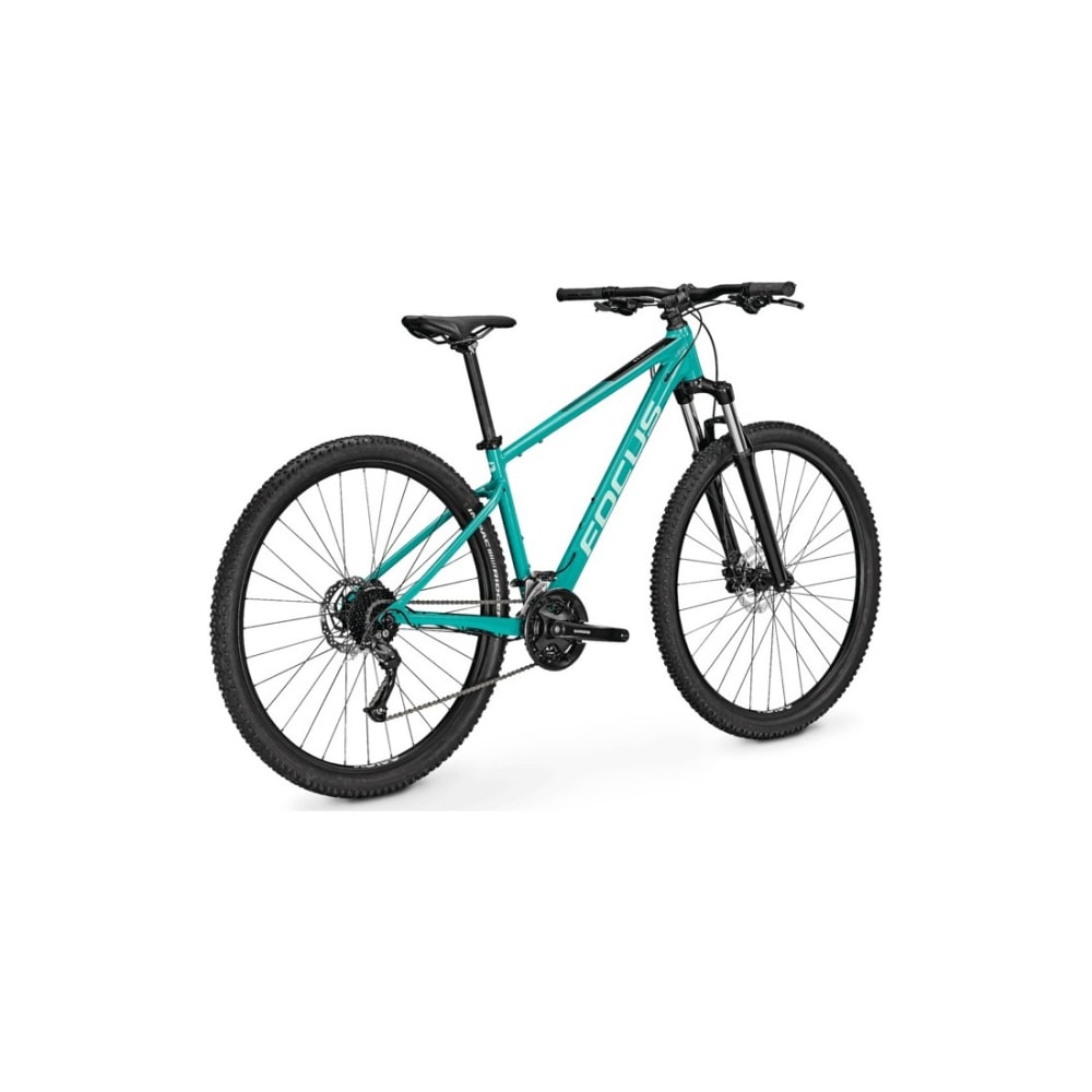 Focus Whistler 3.6 Hardtail Mountain Bike, Blue/Green, Medium 42 cm