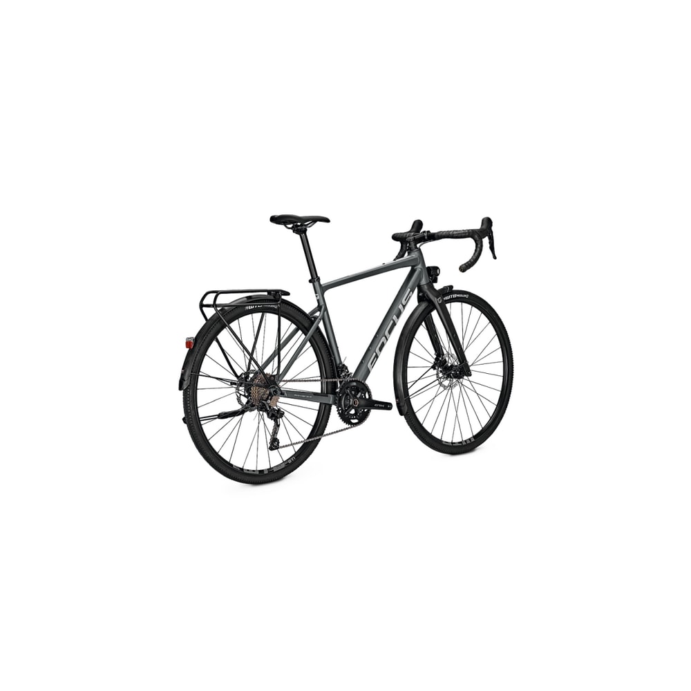 Focus Atlas 6.6 EQP Gravel Bike, Slate Grey, XL 60 cm