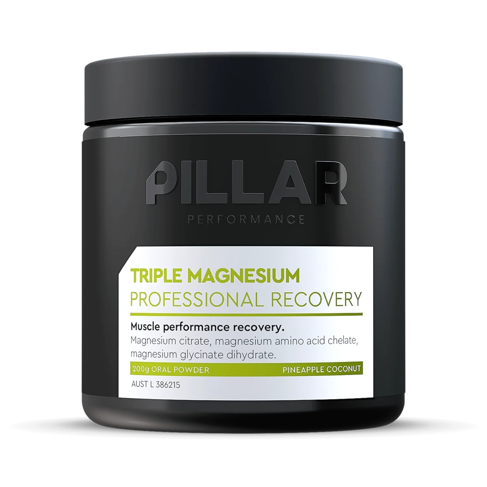 Pillar Triple Magnesium Powder 200 g Jar, Pineapple Coconut