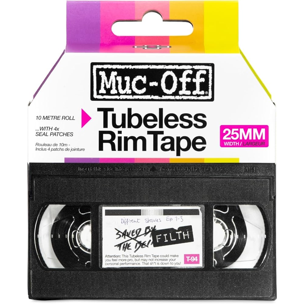 Muc-Off Tubeless Rim Tape 10 m x 25 mm