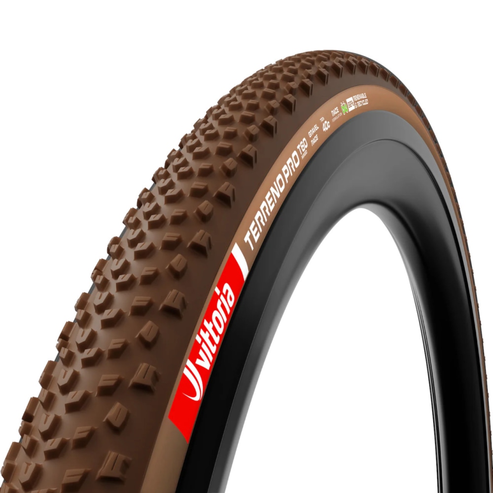 Vittoria Terreno Pro T60 Mixed 700 x 45c TLR Gravel Tyre, Natural