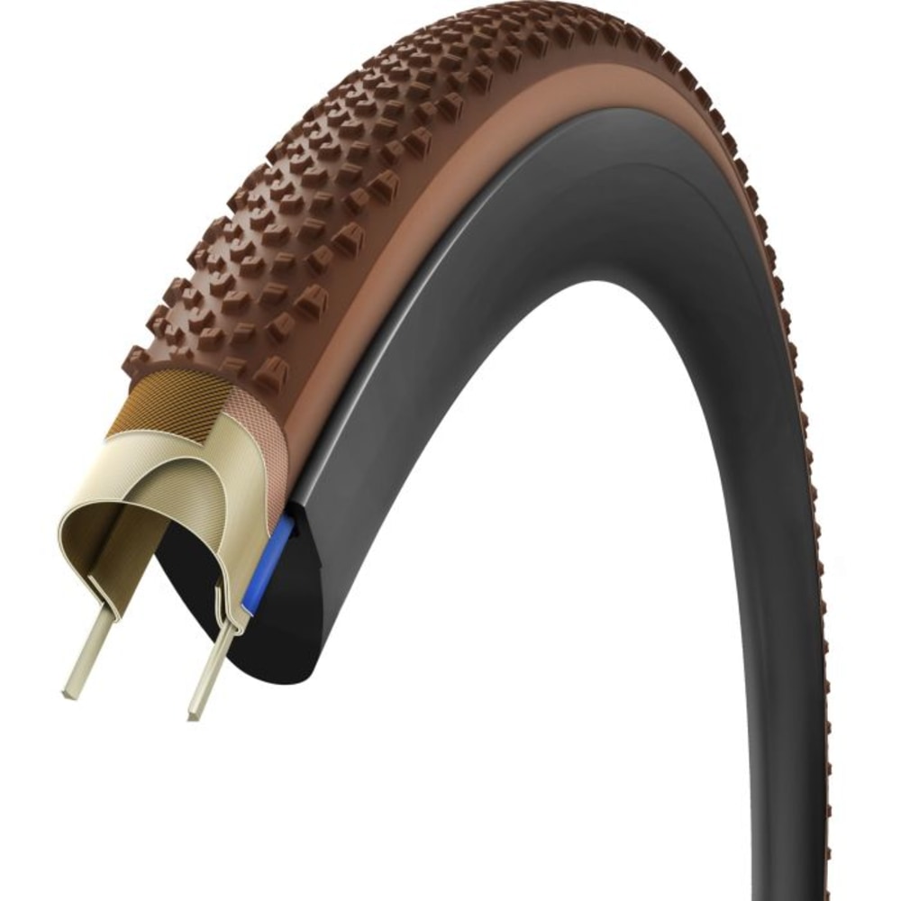 Vittoria Terreno Pro T60 Mixed 700 x 45c TLR Gravel Tyre, Natural