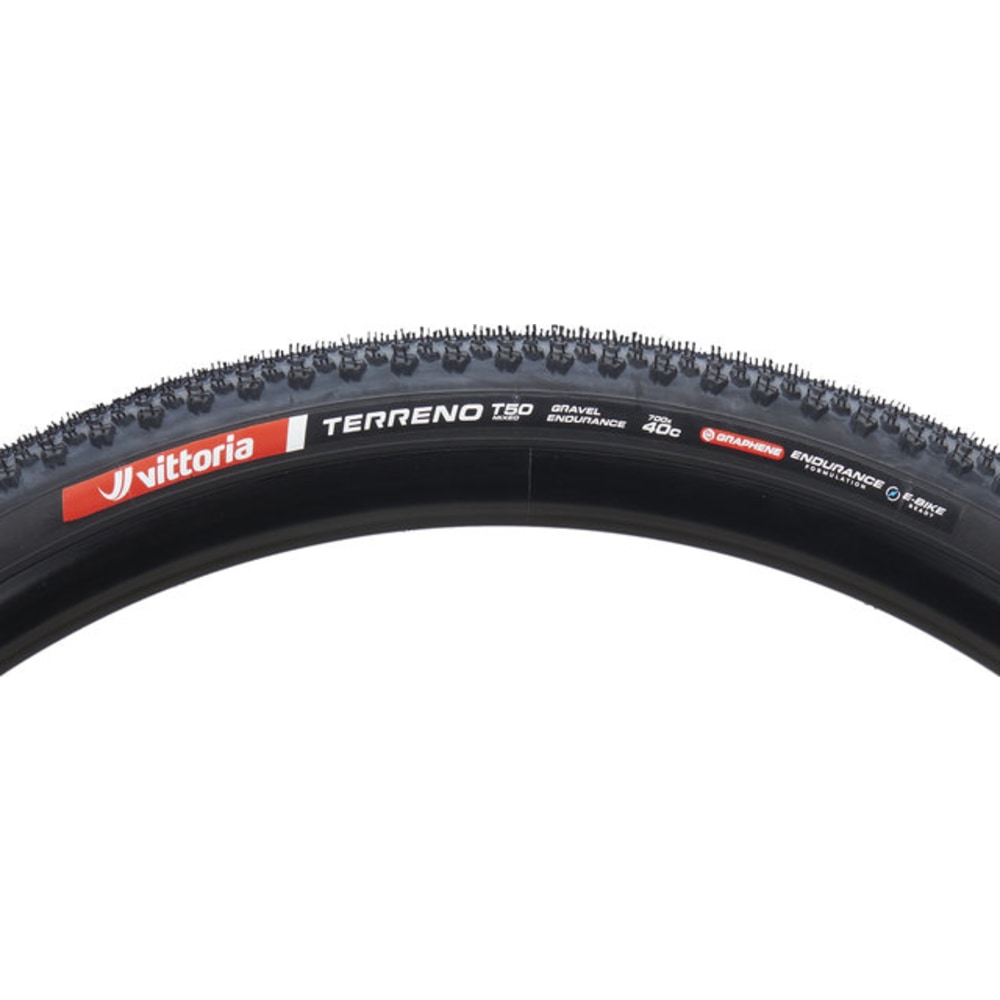 Vittoria Terreno T50 Mixed 700 x 50c Tubeless Gravel Tyre, Black