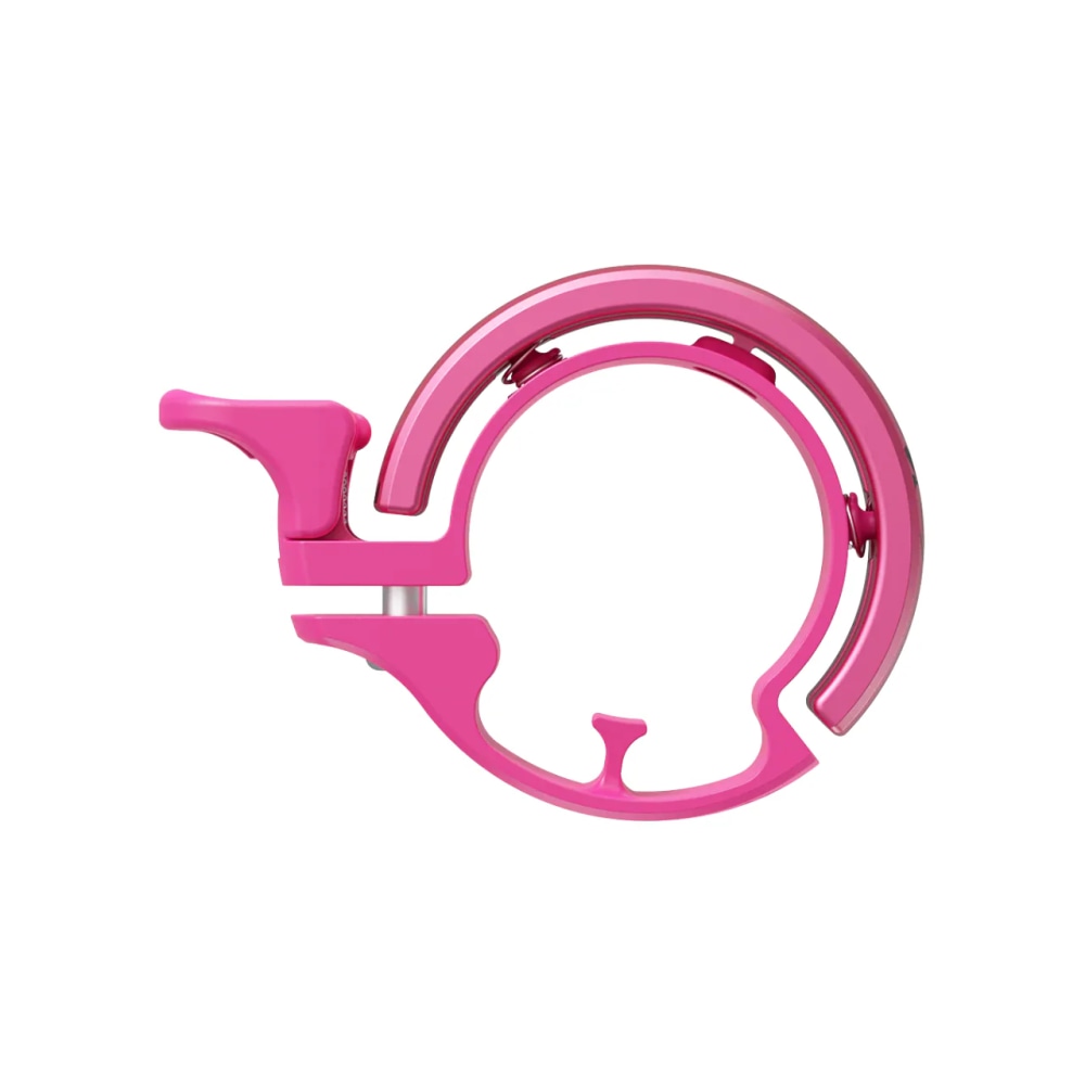 Knog x EF Oi Classic Bike Bell, Pink, Small 22.2 mm