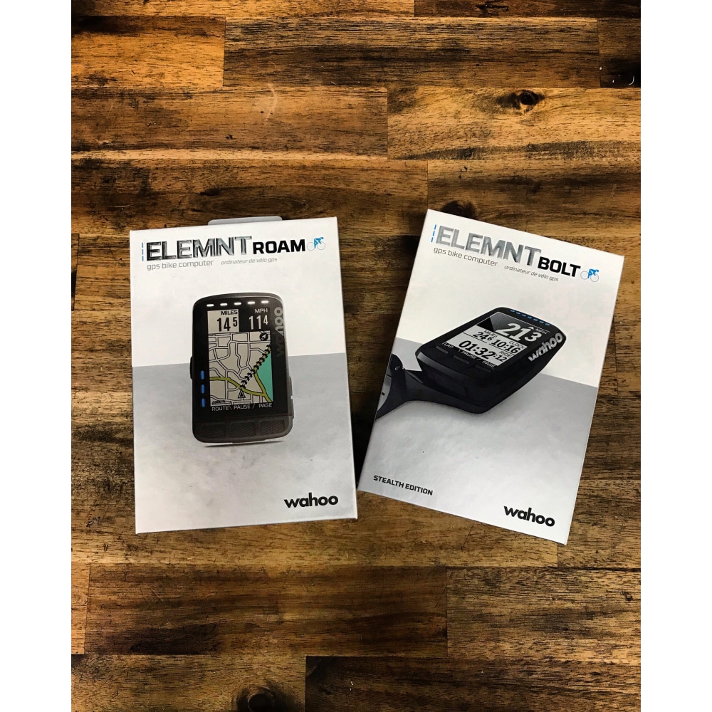 Wahoo ELEMNT ROAM / ELEMNT BOLT GPS Bike Computer Box Set (Packaging Only)