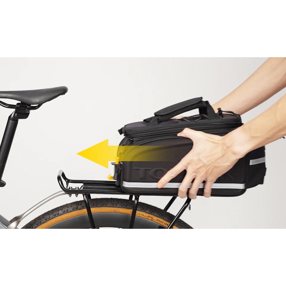 Topeak TrunkBag EX 8 L with MTX 2.0 QuickTrack, Black