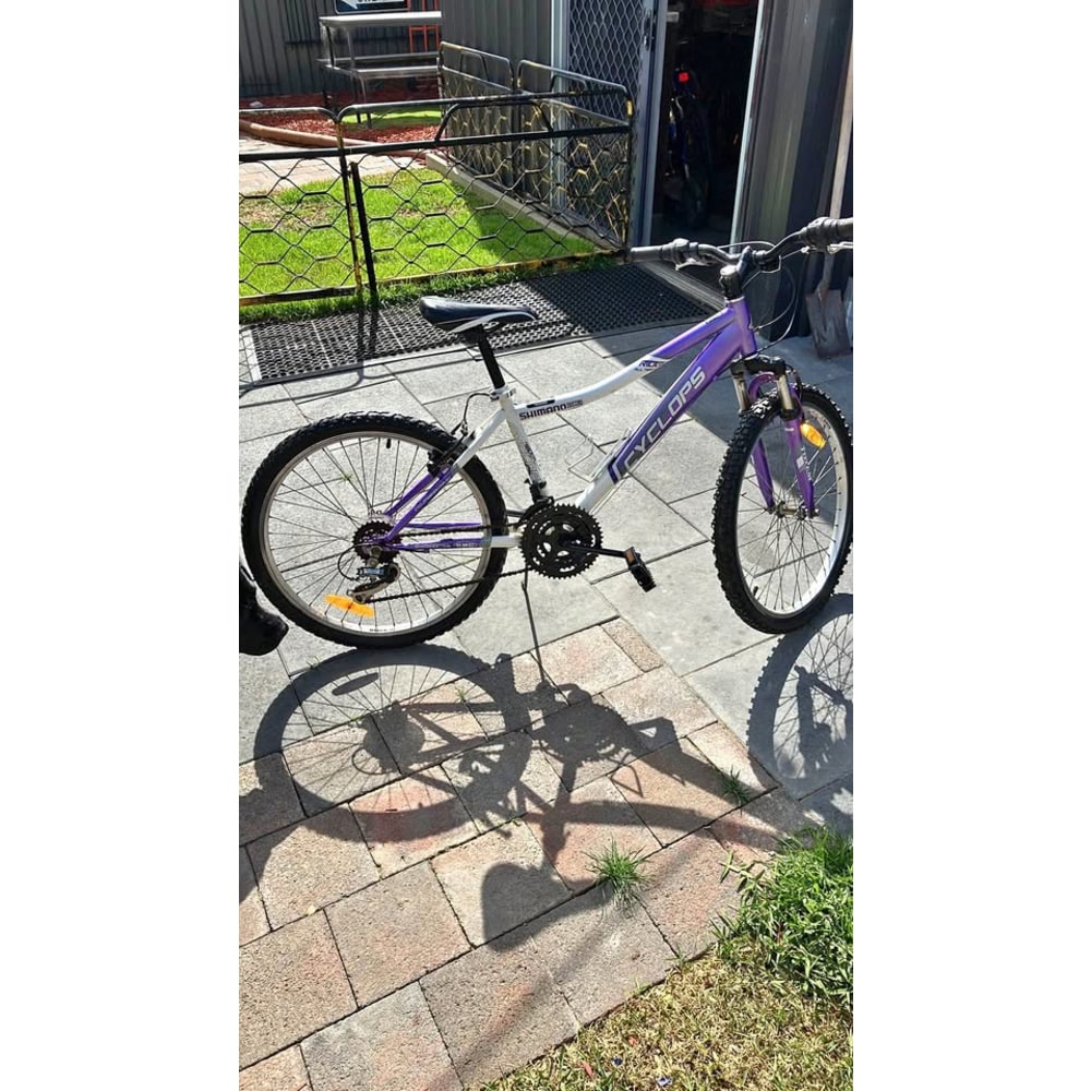 Cyclops 24-inch Kids Mountain Bike, 18-Speed