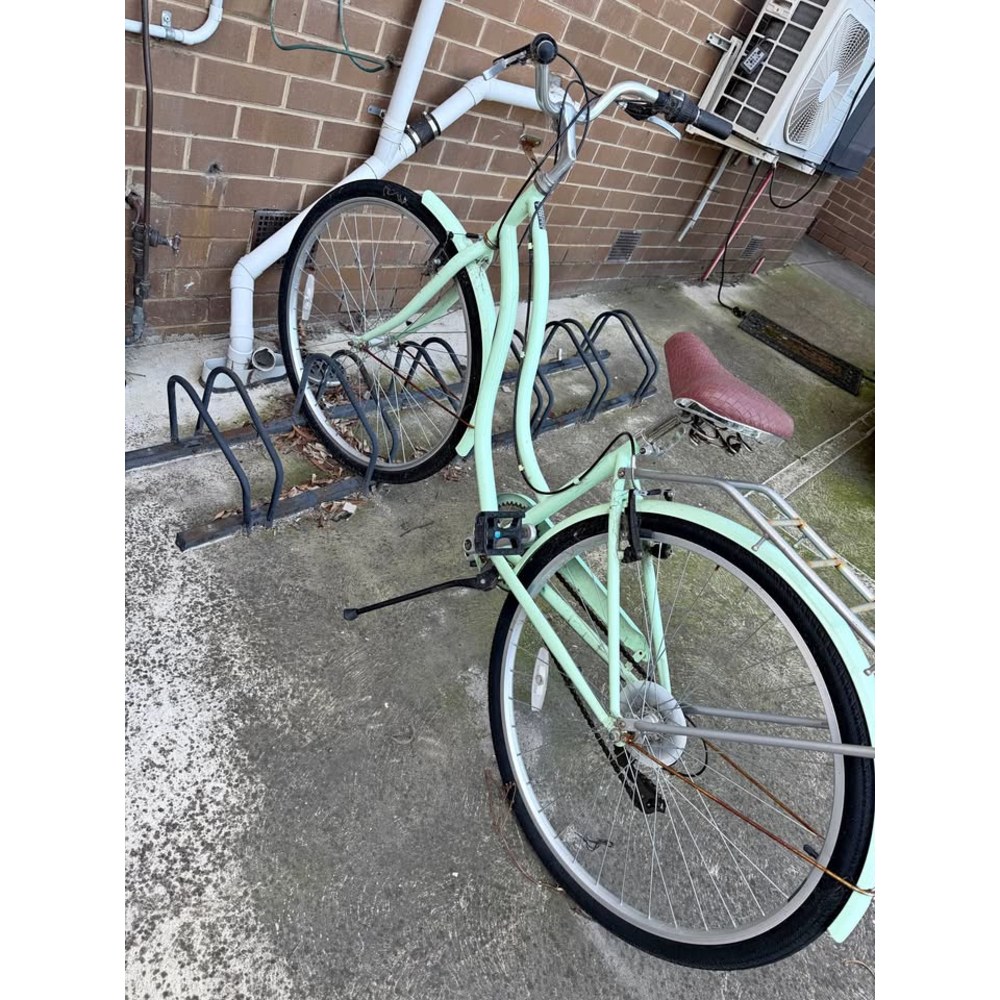 Vintage-Style Ladies Cruiser, Mint Green