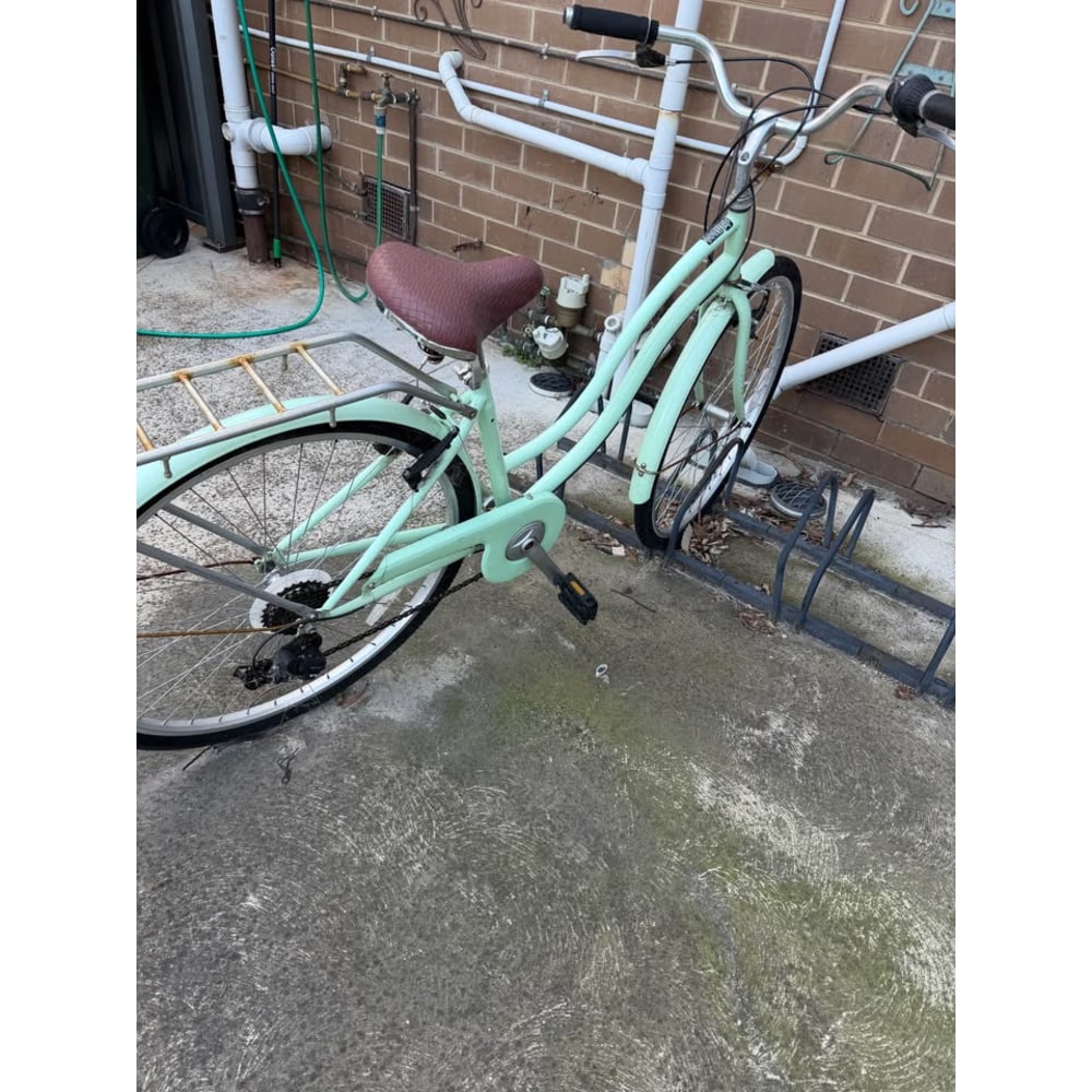 Vintage-Style Ladies Cruiser, Mint Green