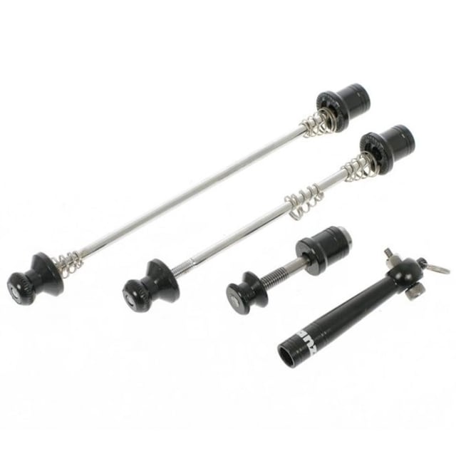 Skewer Set Anti-Theft Wheels & Seat Post Alloy Black